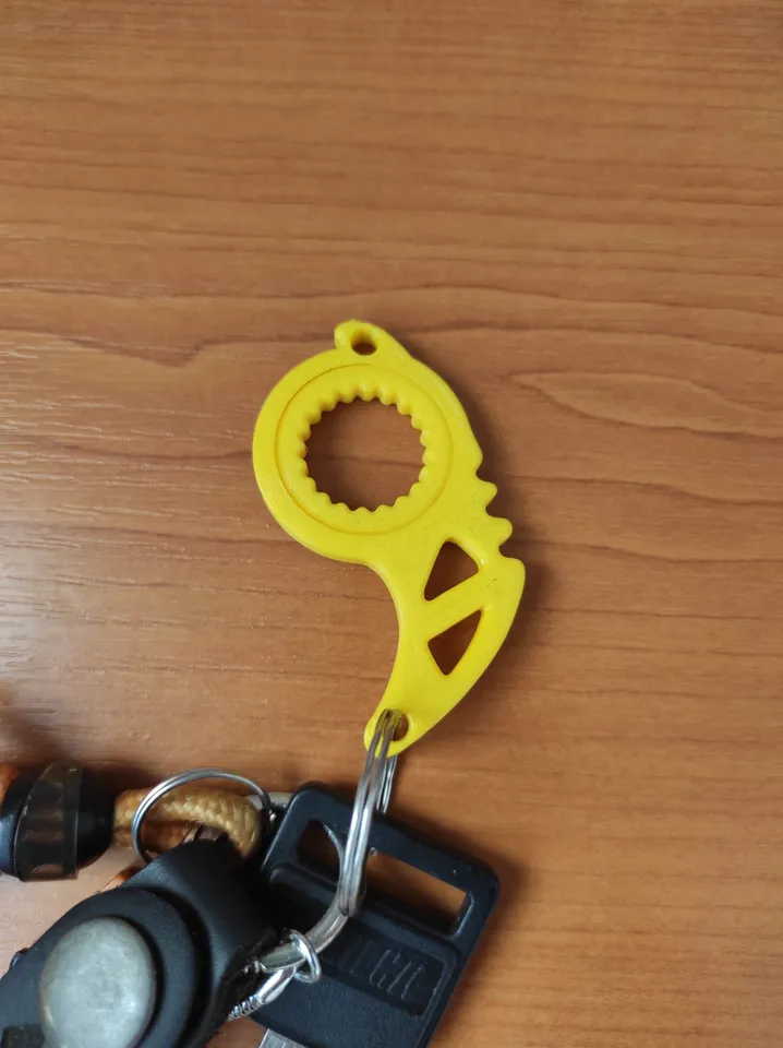 Karambit Key Spinner von AndyZen, Kostenloses STL-Modell herunterladen