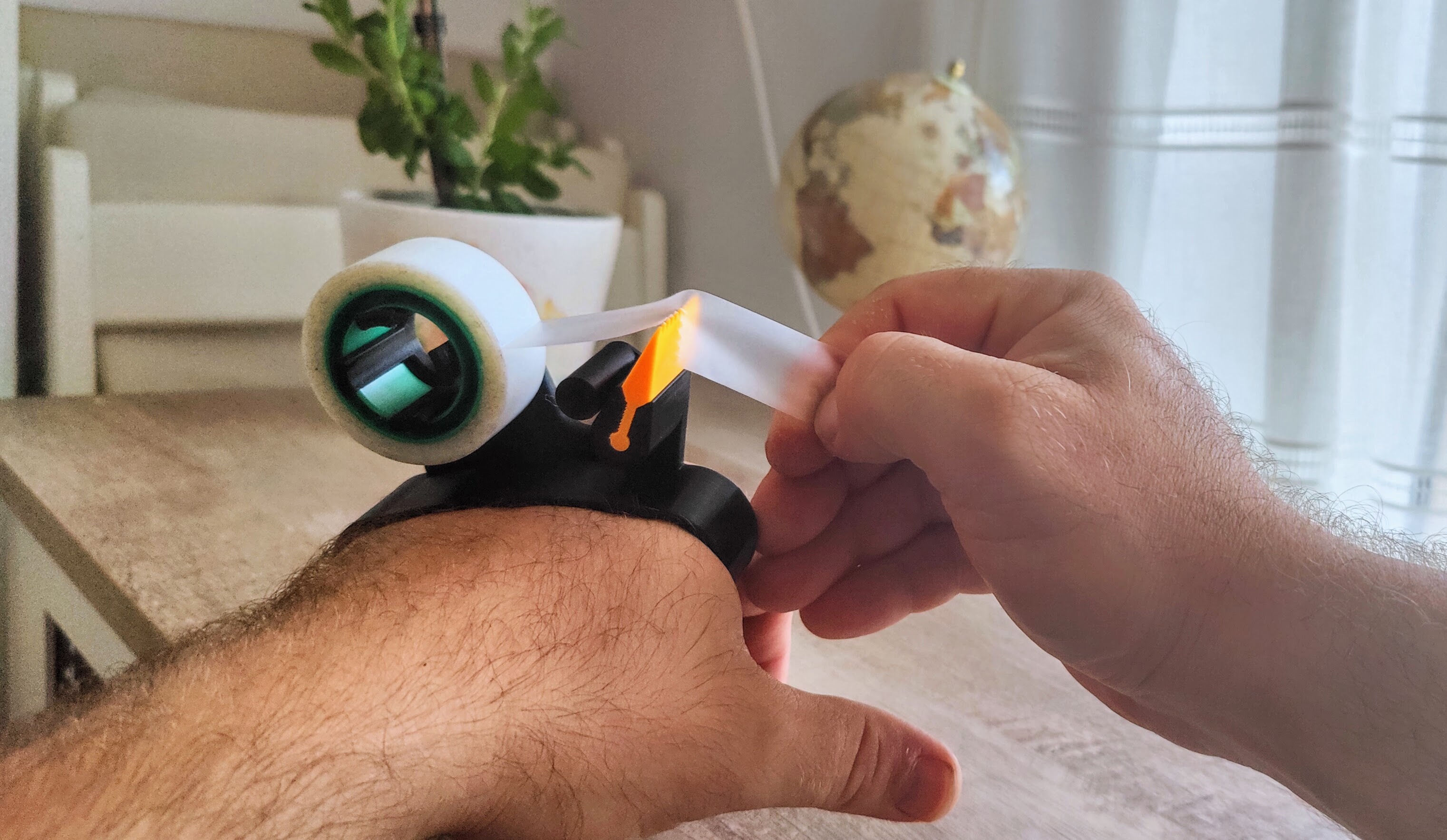 Tape Holder - Dispenser - Hand Mounted