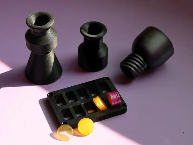 Screw-on FilaScope for HueForge