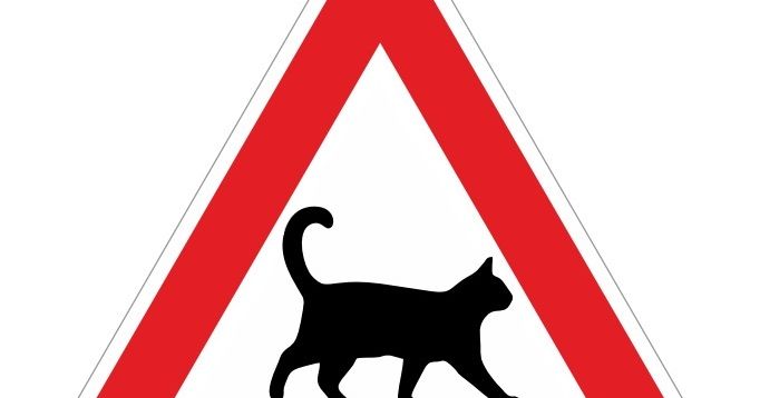 cat stop by Birell | Download free STL model | Printables.com