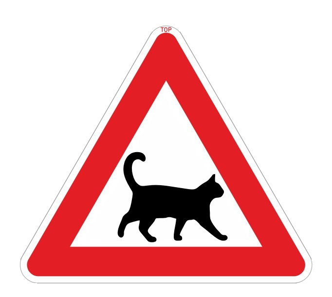 cat stop by Birell Download free STL model