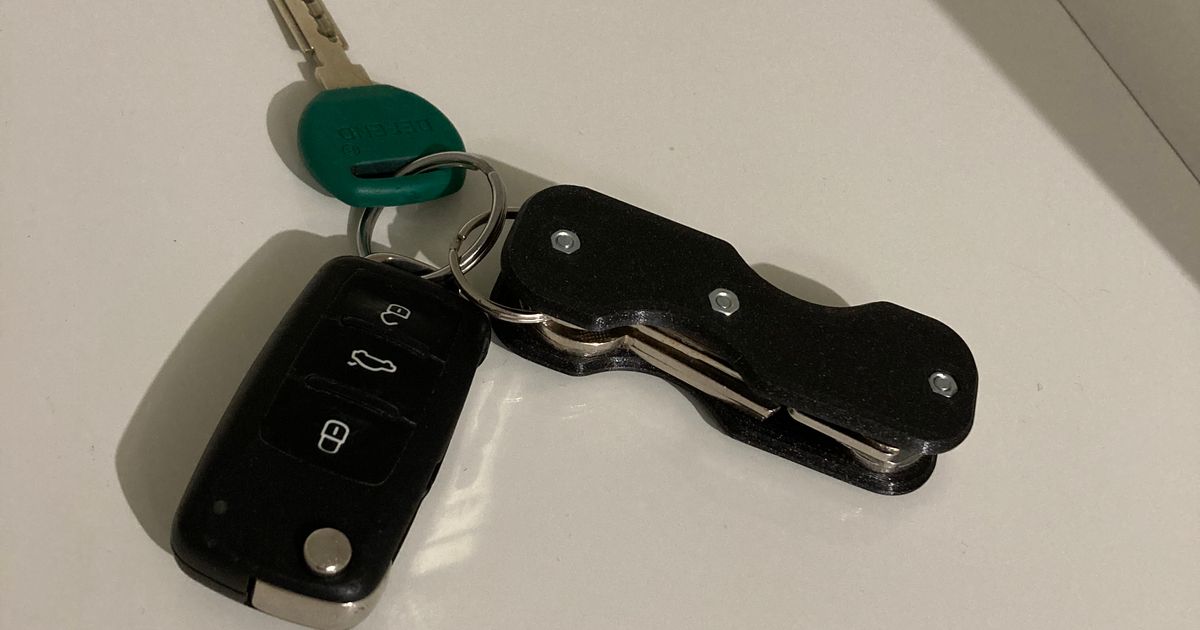Key Holder. Adjustable. No more rattling keys by hvrkh Download free