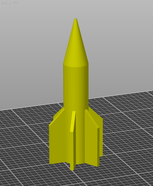 Miniatura 2 do modelo 3D Co2 rocket collection