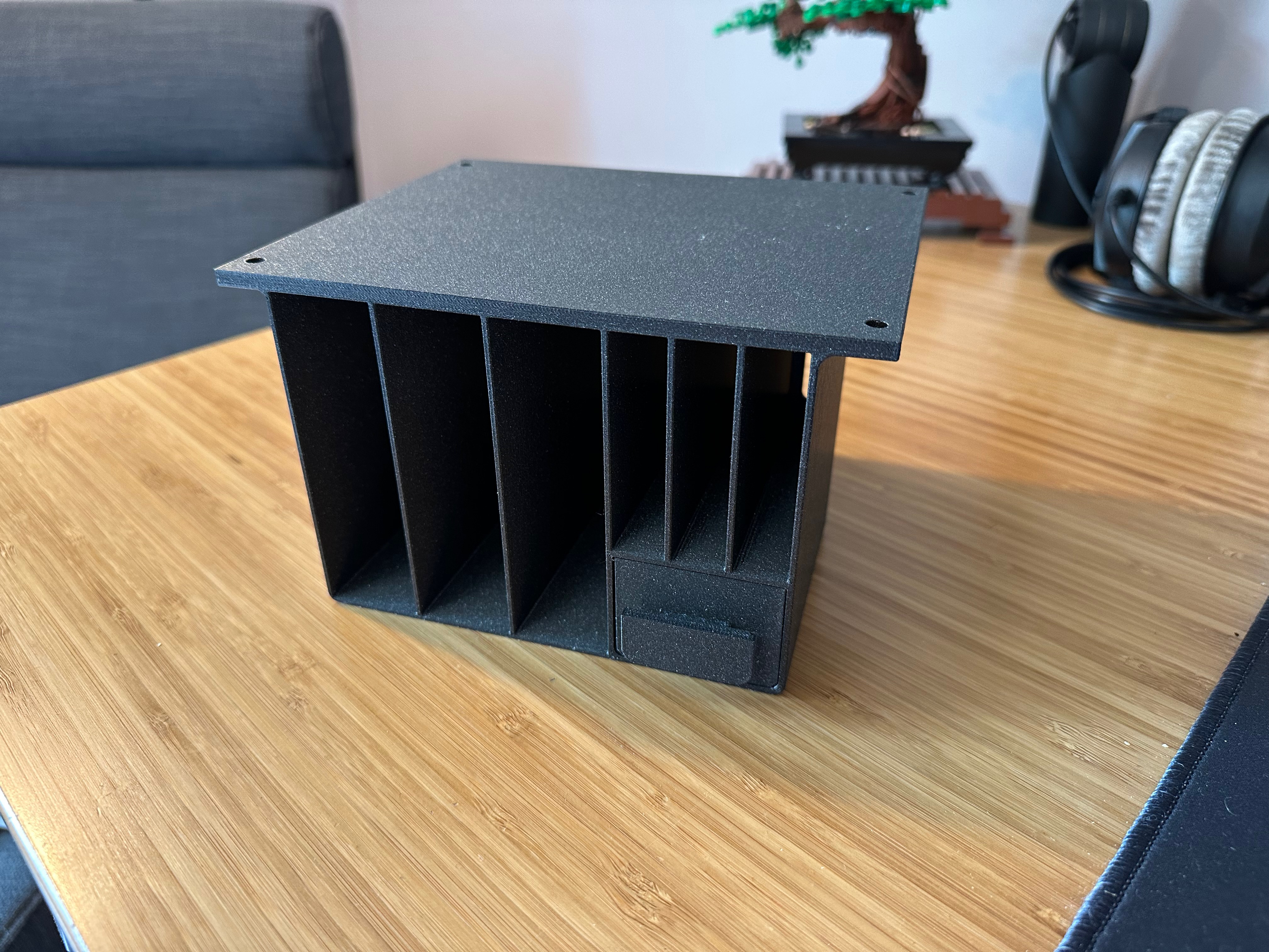 Under-Desk External Drive Mount