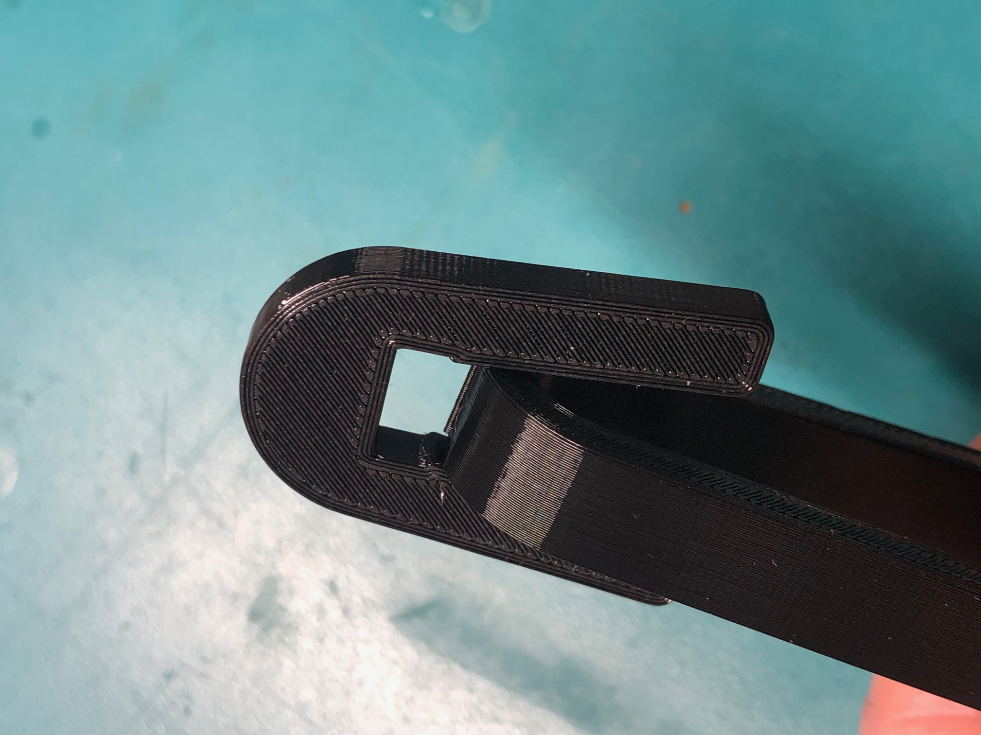 Miniatura 2 do modelo 3D Pool vacuum head pole adapter
