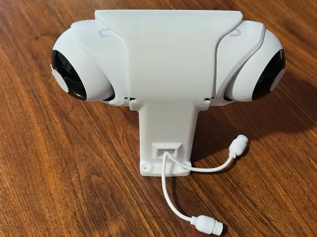 Dual Unifi G6 Turret Wall Mount for 180° Coverage