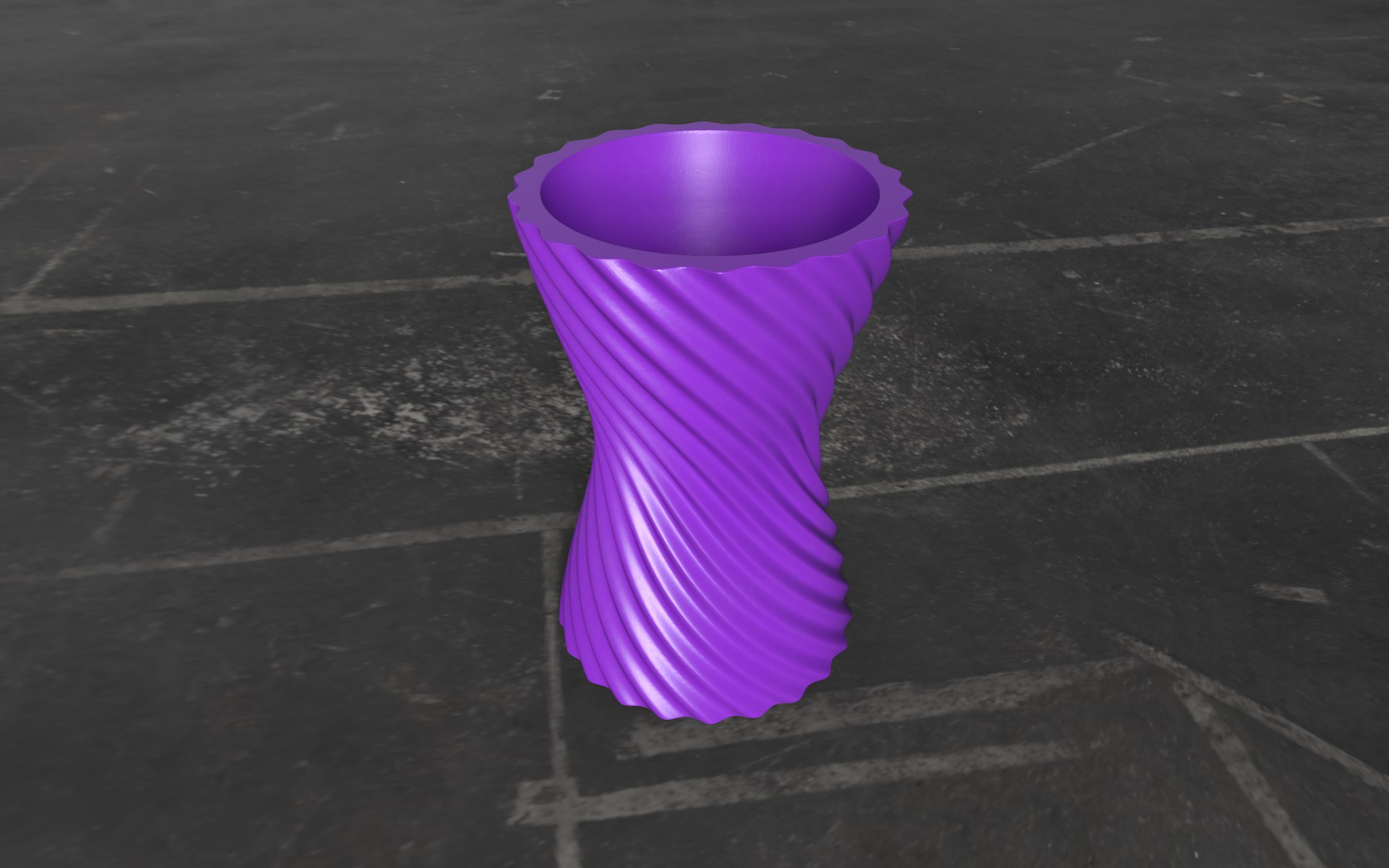 Twisted vase