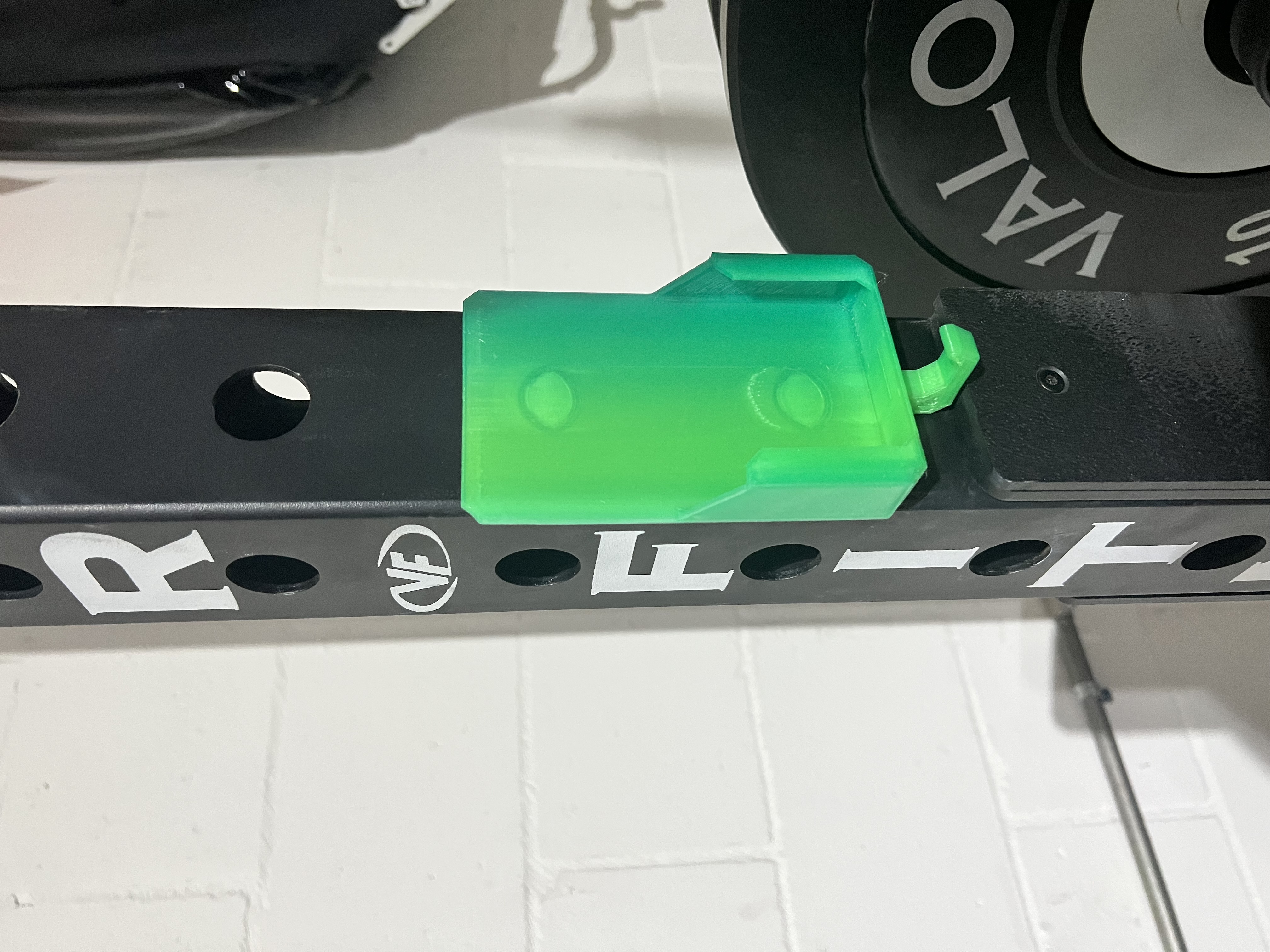 Squat rack phone mount hot sale