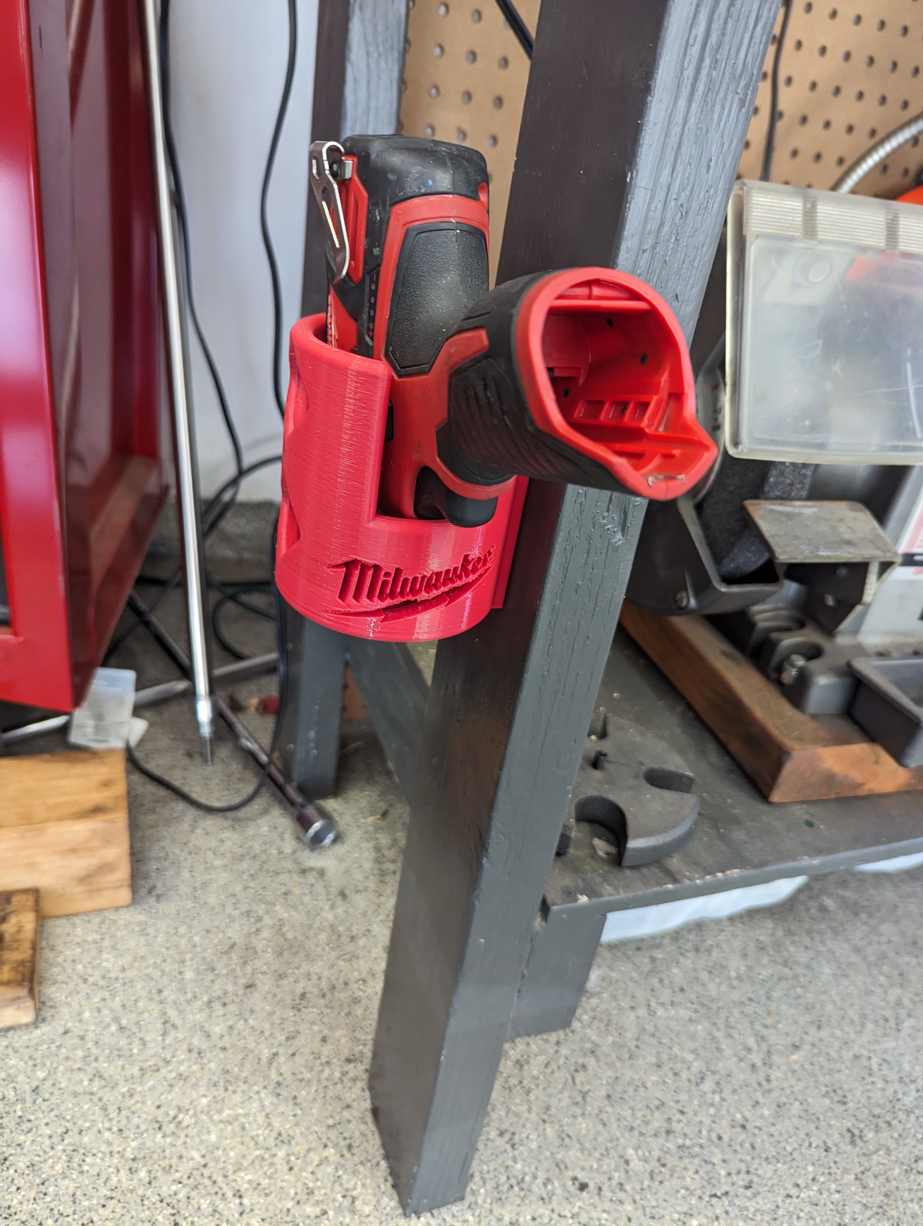 Milwaukee M12 Drill Mount - LABELED