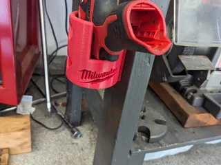 Power Tool & Battery Wall Control / Pegboard Mounts for Milwaukee M12 by  Yangorang, Download free STL model