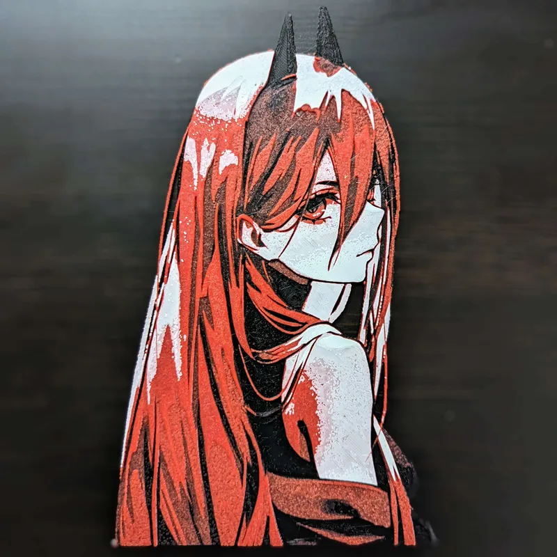 Power Art Print CSM // Anime Manga Gifts 
