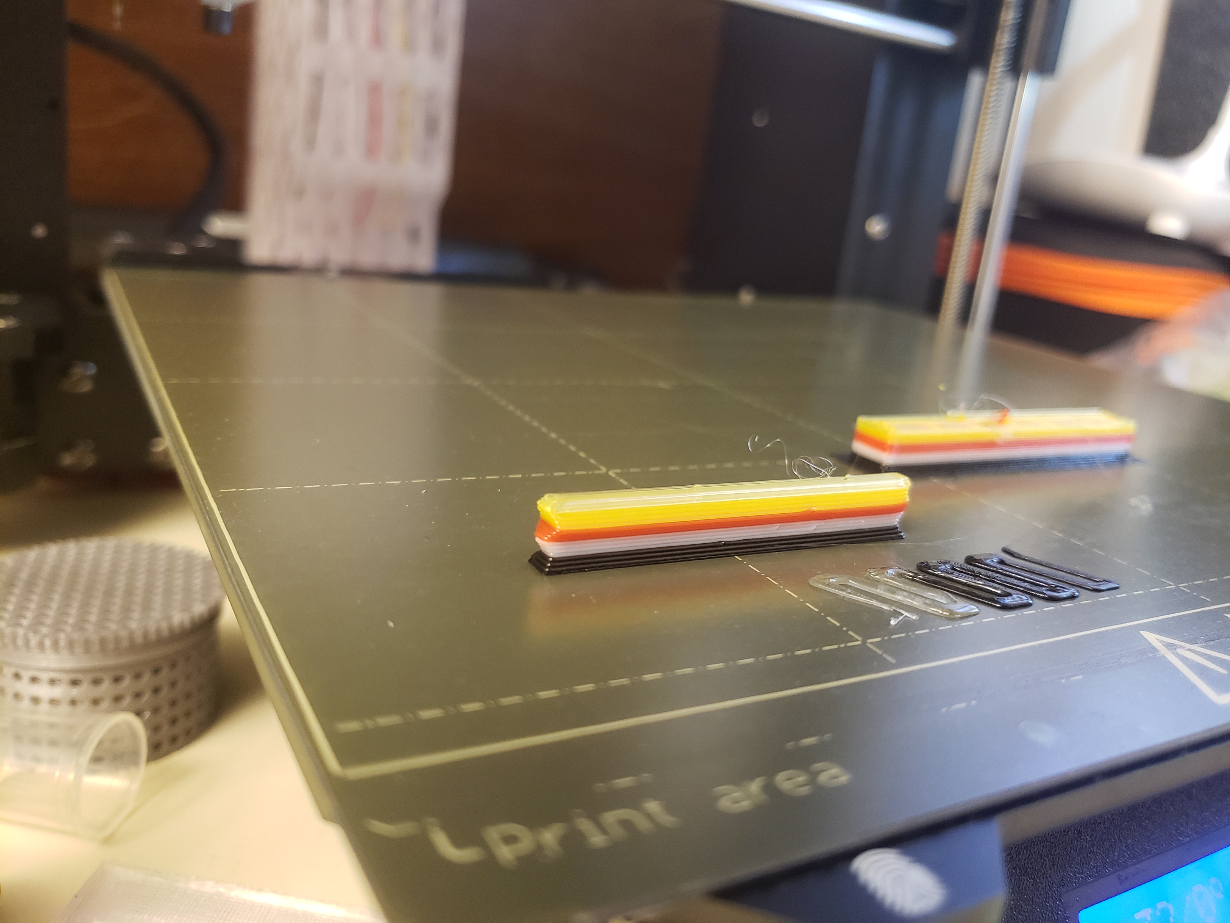 MMU - 5 colors test print