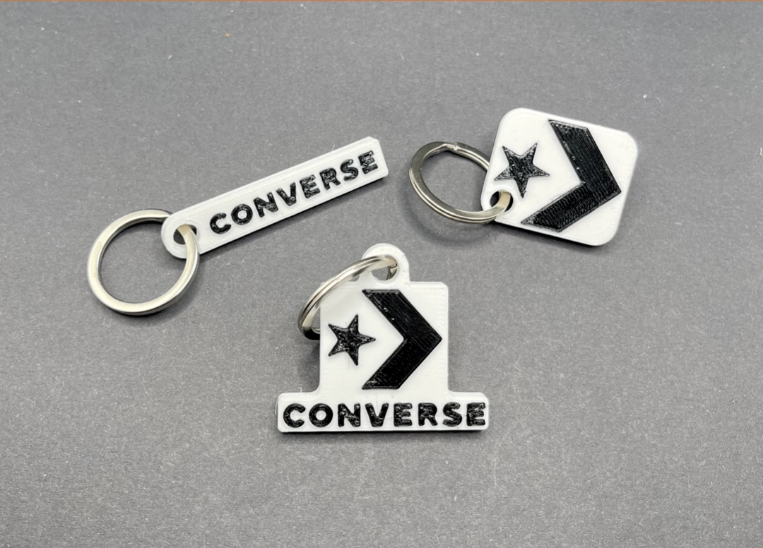 Converse logo keychain hotsell