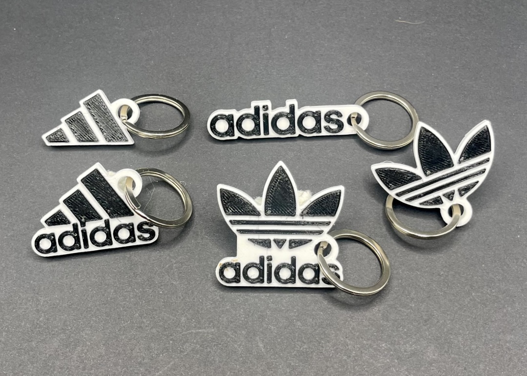 Adidas Logo KeyChains