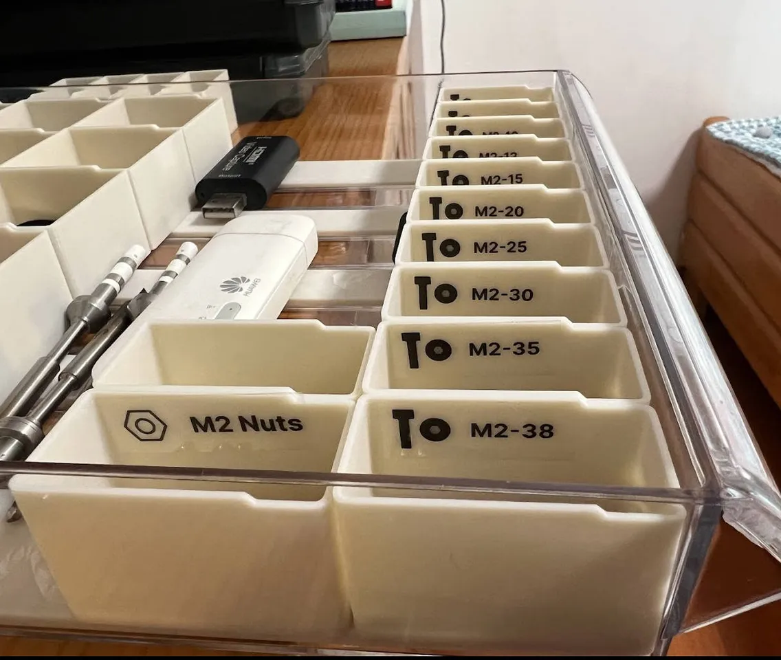 手工艺小物收纳 Boxs for A4 S size drawer （铭丰A4 抽屉收纳盒小盒子） by