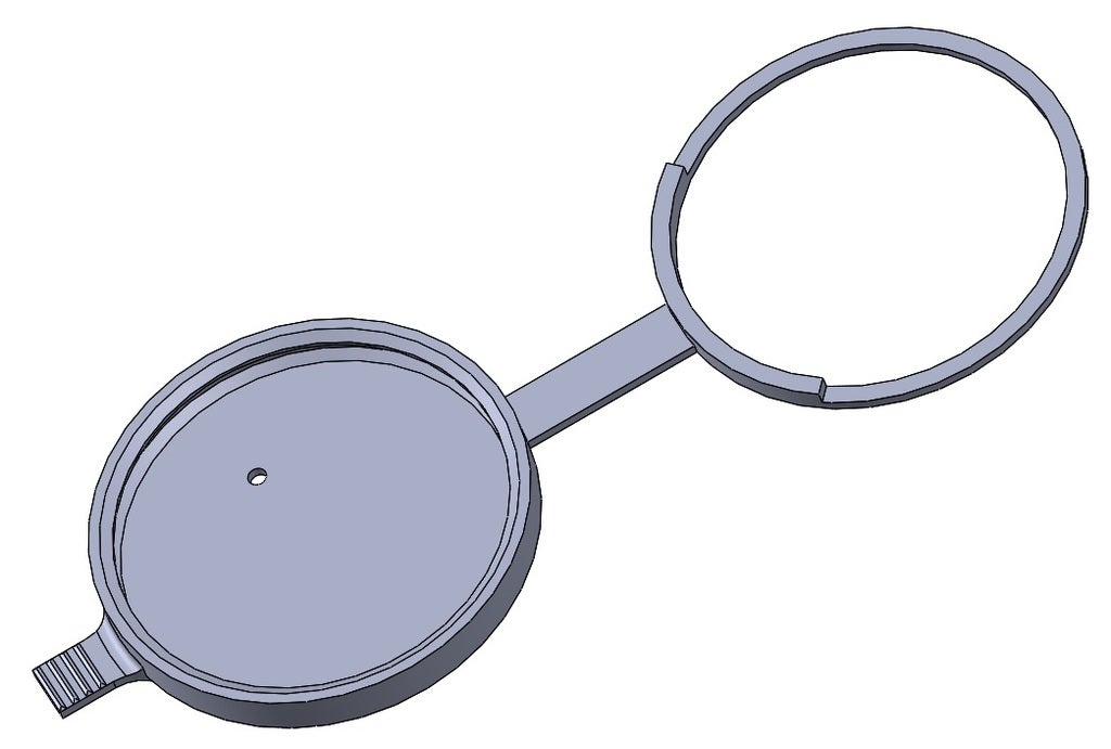 Wiper Washer Reservoir Cap (TPU print) by cimoalpacino Download free