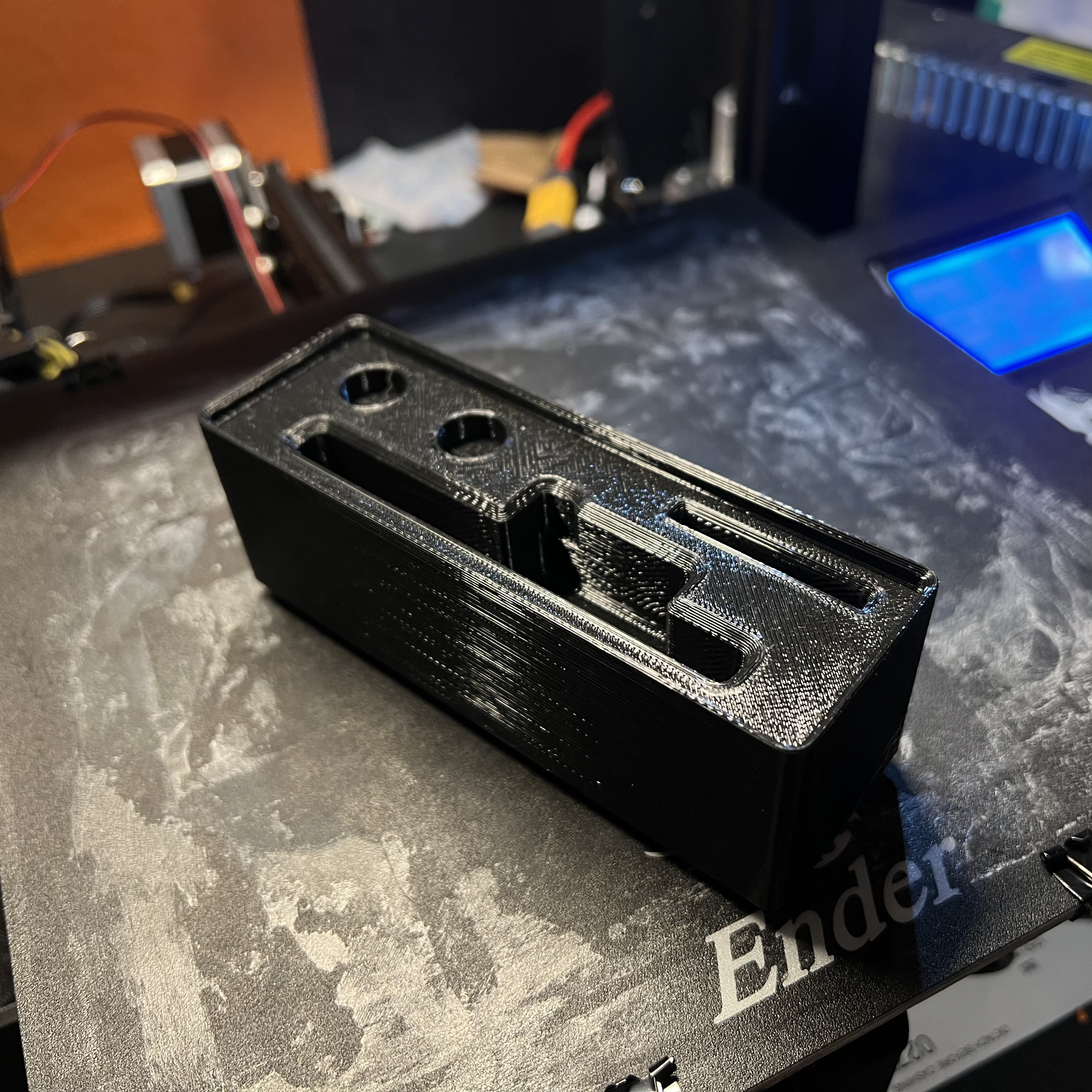 Gridfinity Large Caliper and Ruler Holder