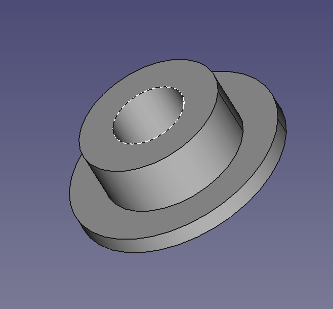 Bearing spacer for filament guide