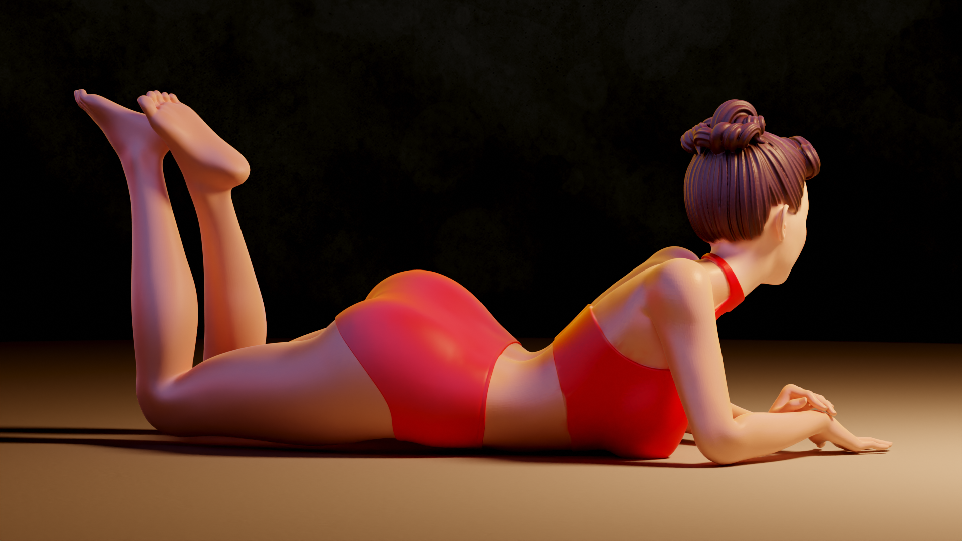 Reworked Pin Up Girl Halter Top