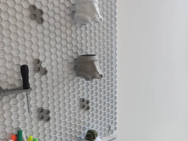 Star Wars Pots for Honeycomb wall
