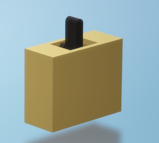 A toggle switch toy by 3D moDEl Download free STL model