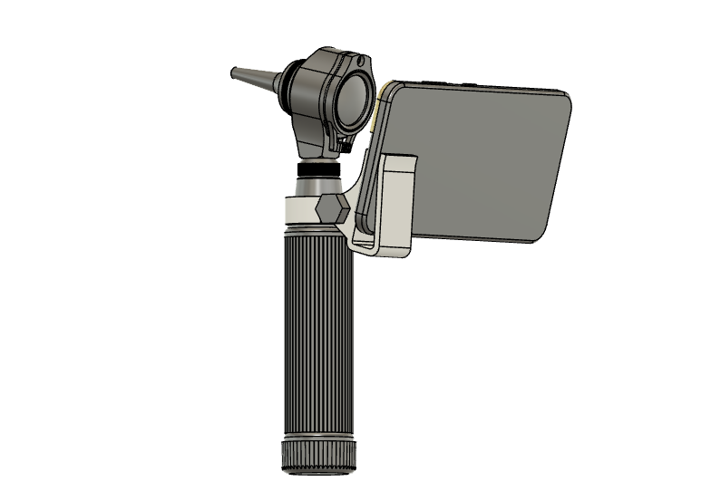 Mobile otoscope attachment by MSF 3D printing for all Download free