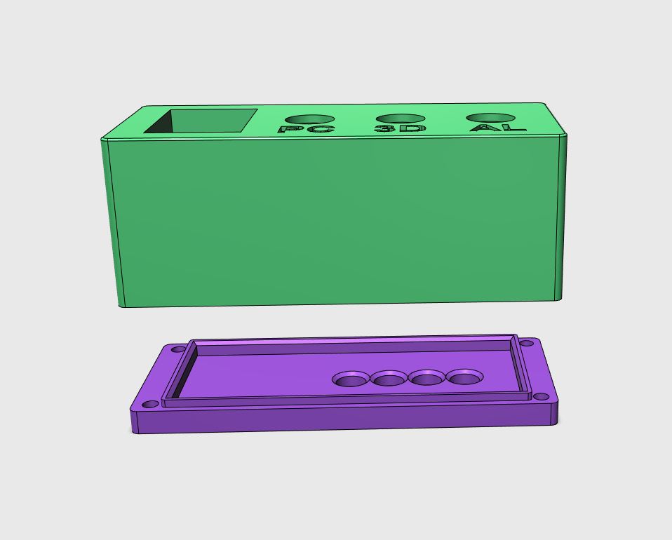 Toggle switch housing by Christoph Download free STL model