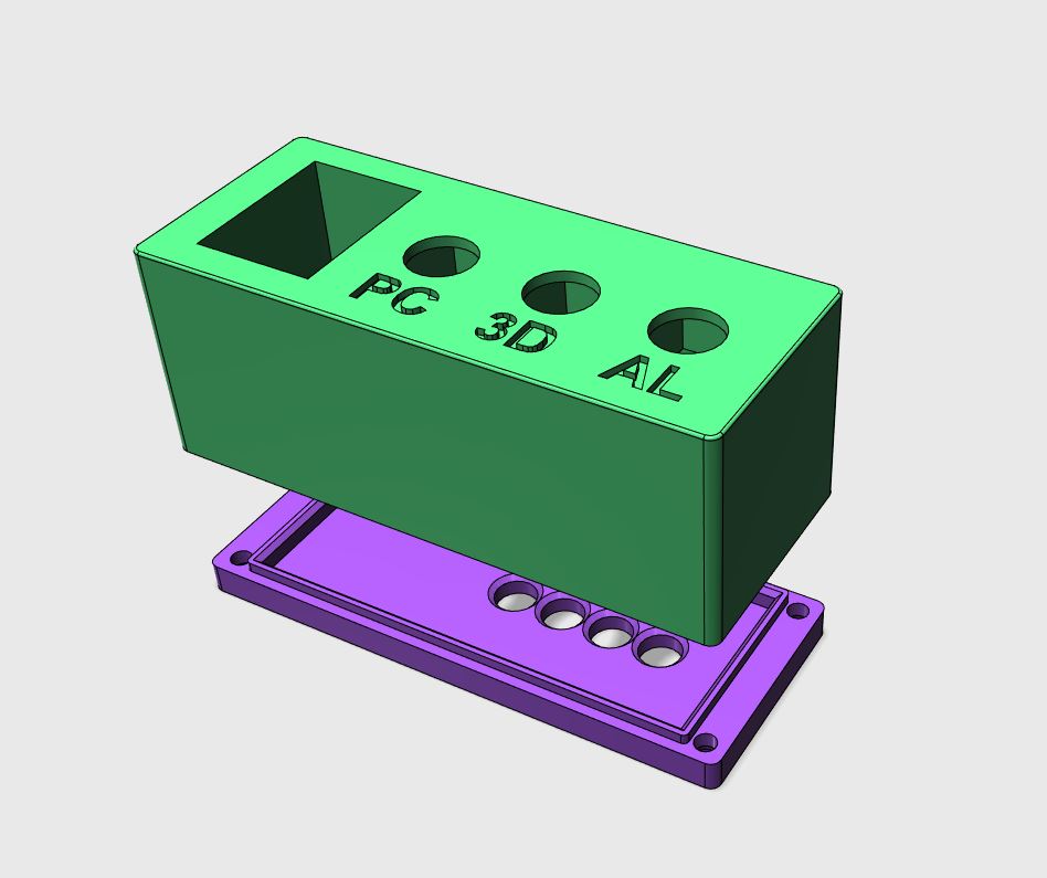 Toggle switch housing by Christoph Download free STL model
