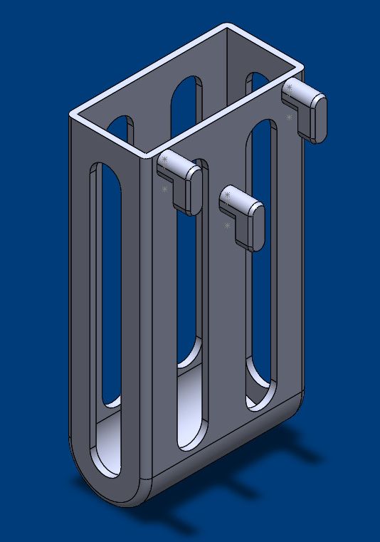 Skadis sanding stick holder by MKE Dan Download free STL model