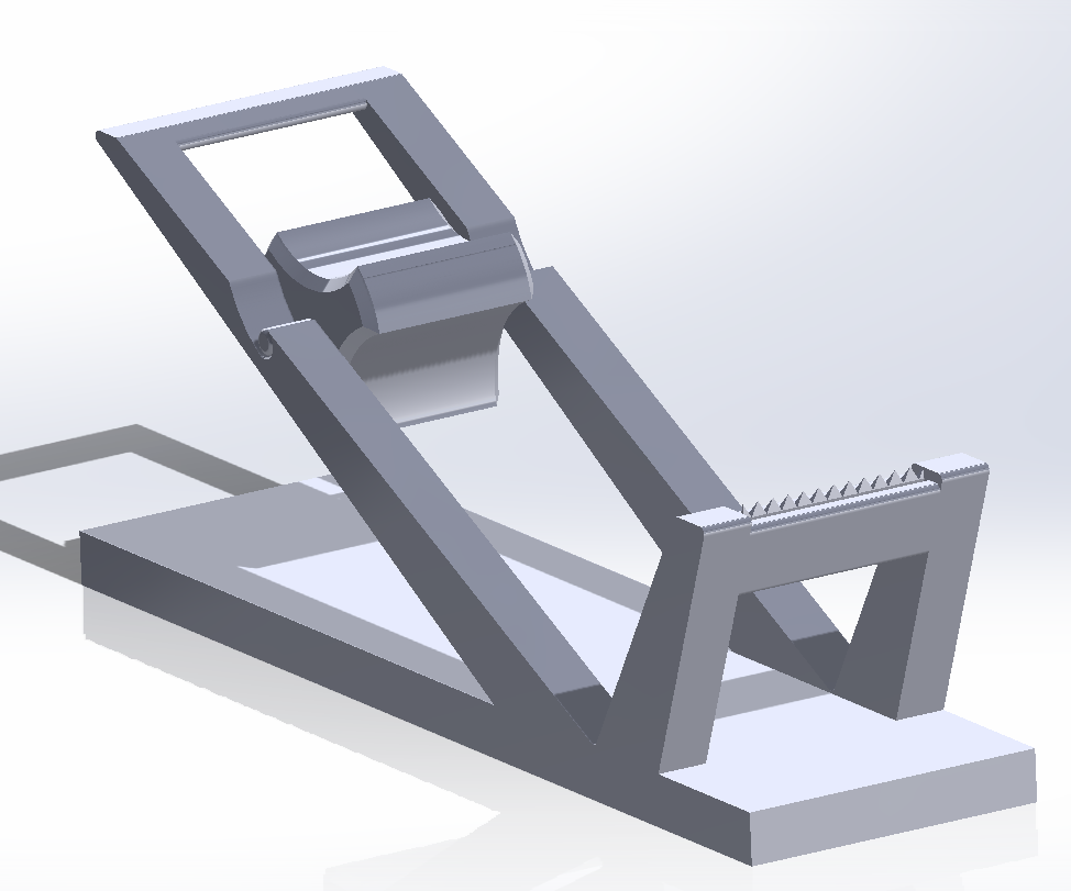 Modern Tape Dispenser (With magnet holes)