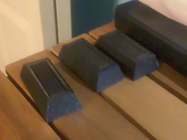 Hide-a-hook — larger pin/no holes