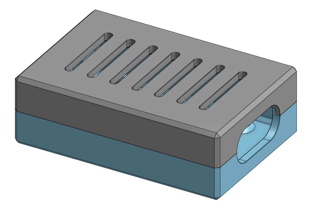 PC817 2 Channels OptoCoupler Enclosure by slabua Download free STL