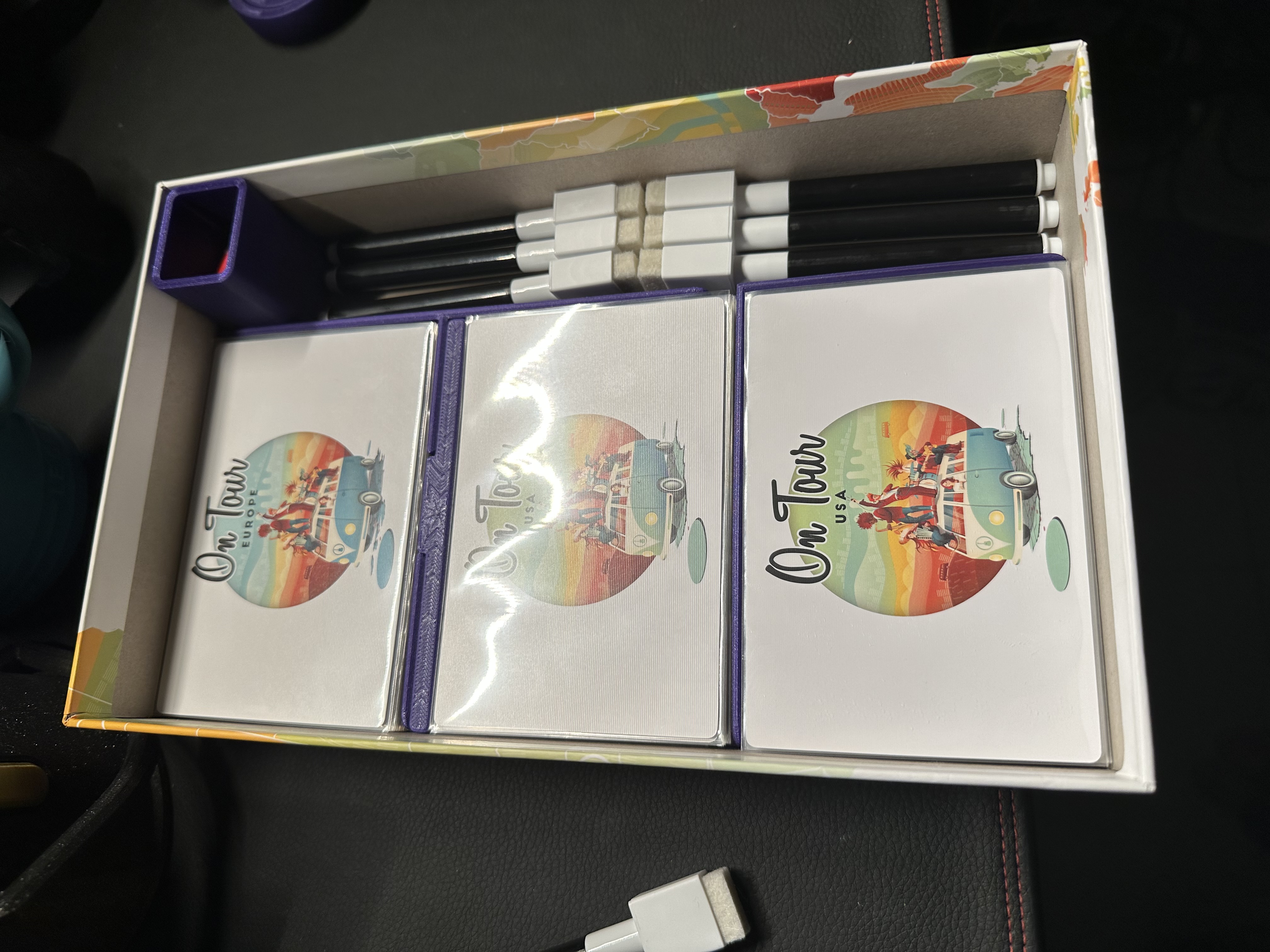 On tour insert