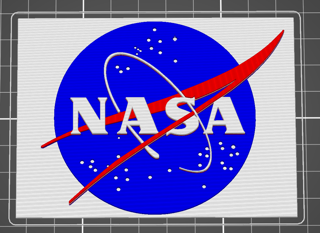 NASA Logo Over Space Shuttle with Rainbow Automotive Car Window Locker  Circle Bumper Sticker - Walmart.com