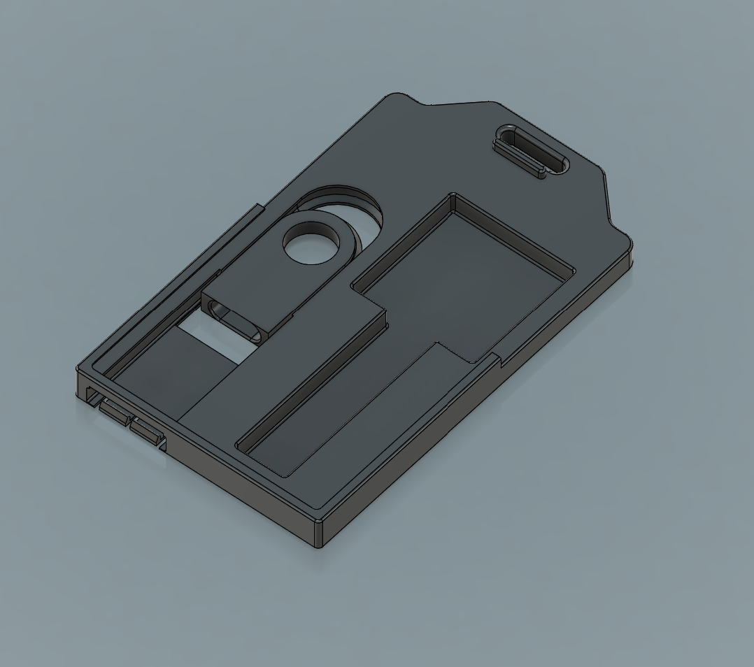 Badge Holder Yubikey by ocyrus99 Download free STL model