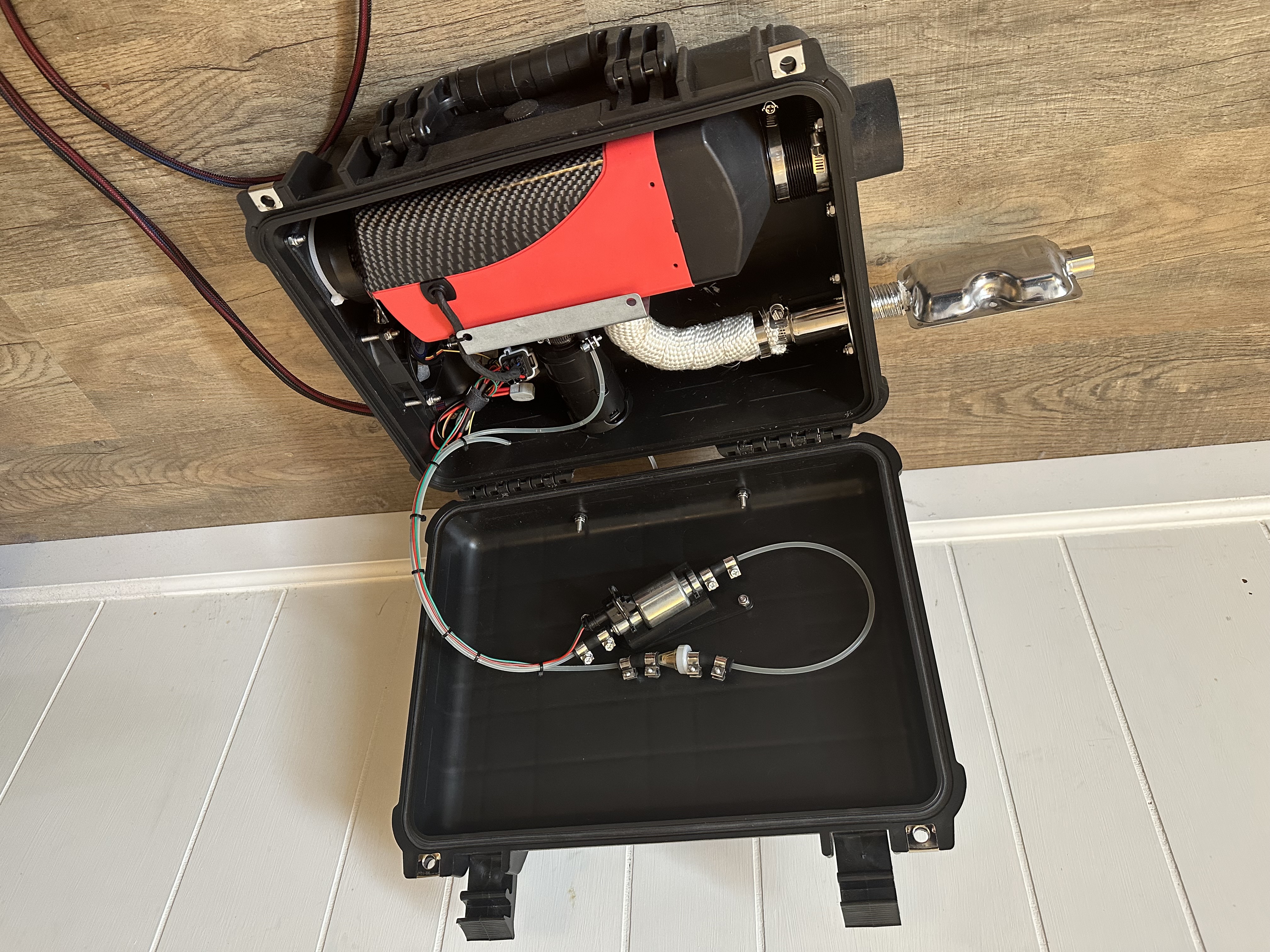 Diesel Heater in a Weatherproof Case