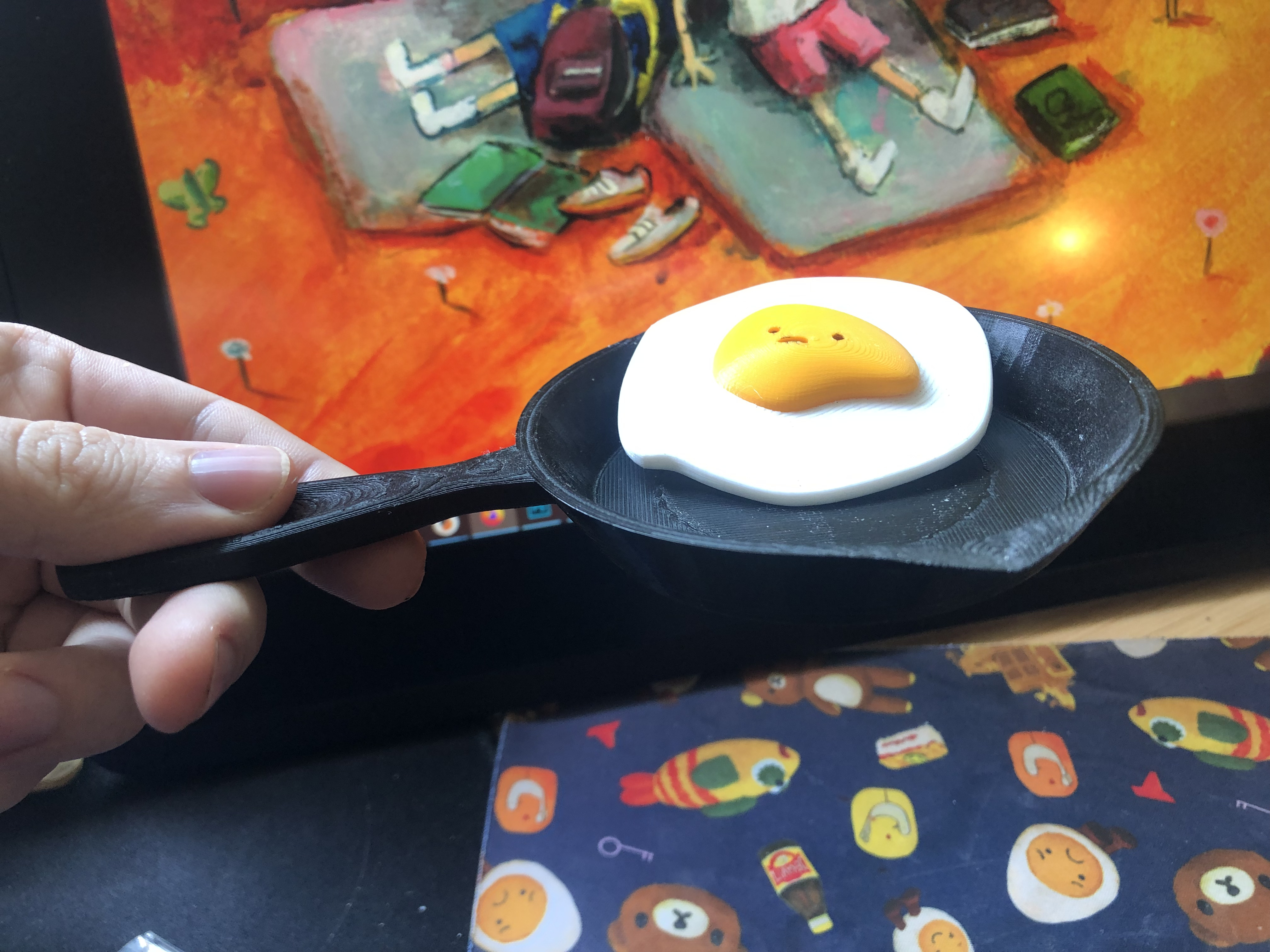 Fried Gooey Egg