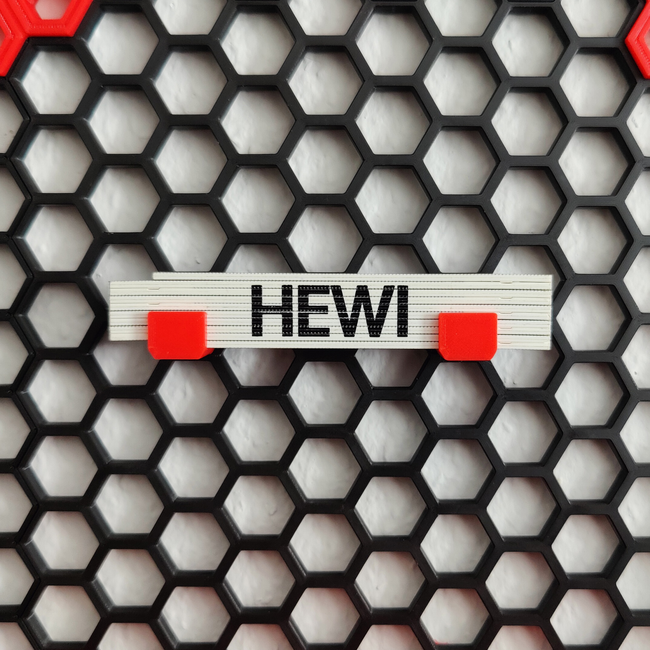 Honeycomb Wall Holder for small Folding Ruler