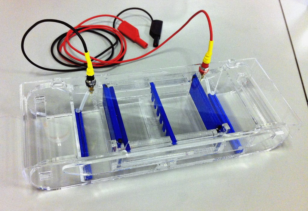 Parametric gel electrophoresis system by LIBRE hub | Download free STL ...