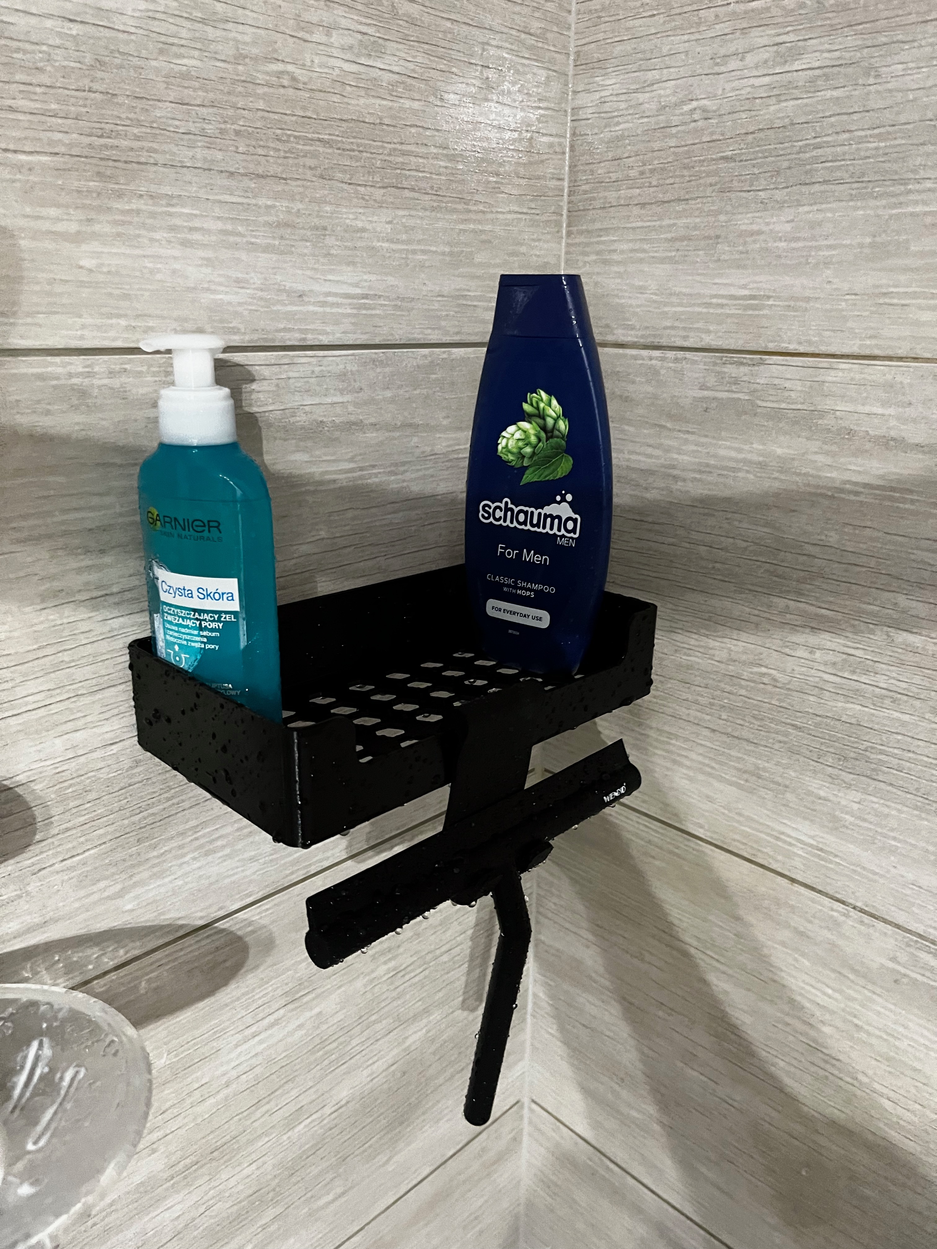Shower shelf