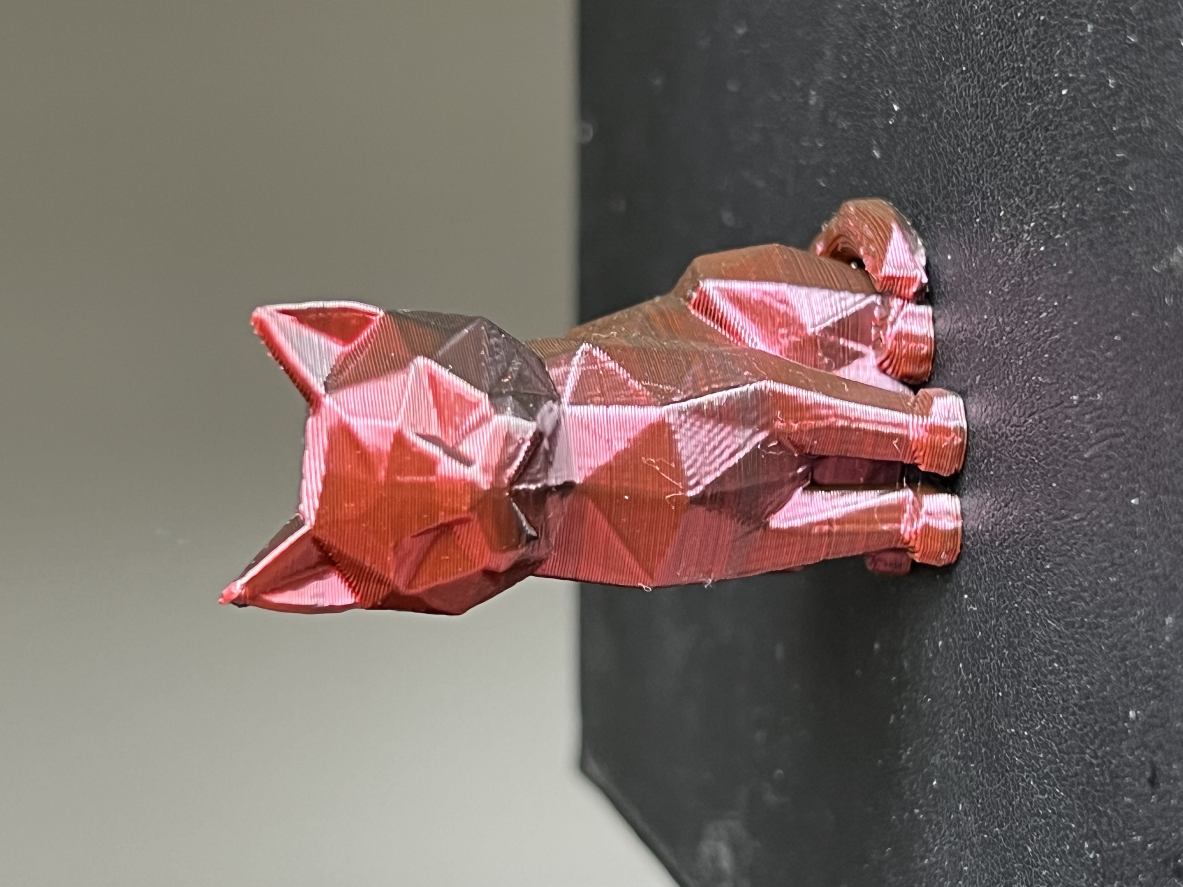 Lowpoly Sitting Cat — thumbnail 3