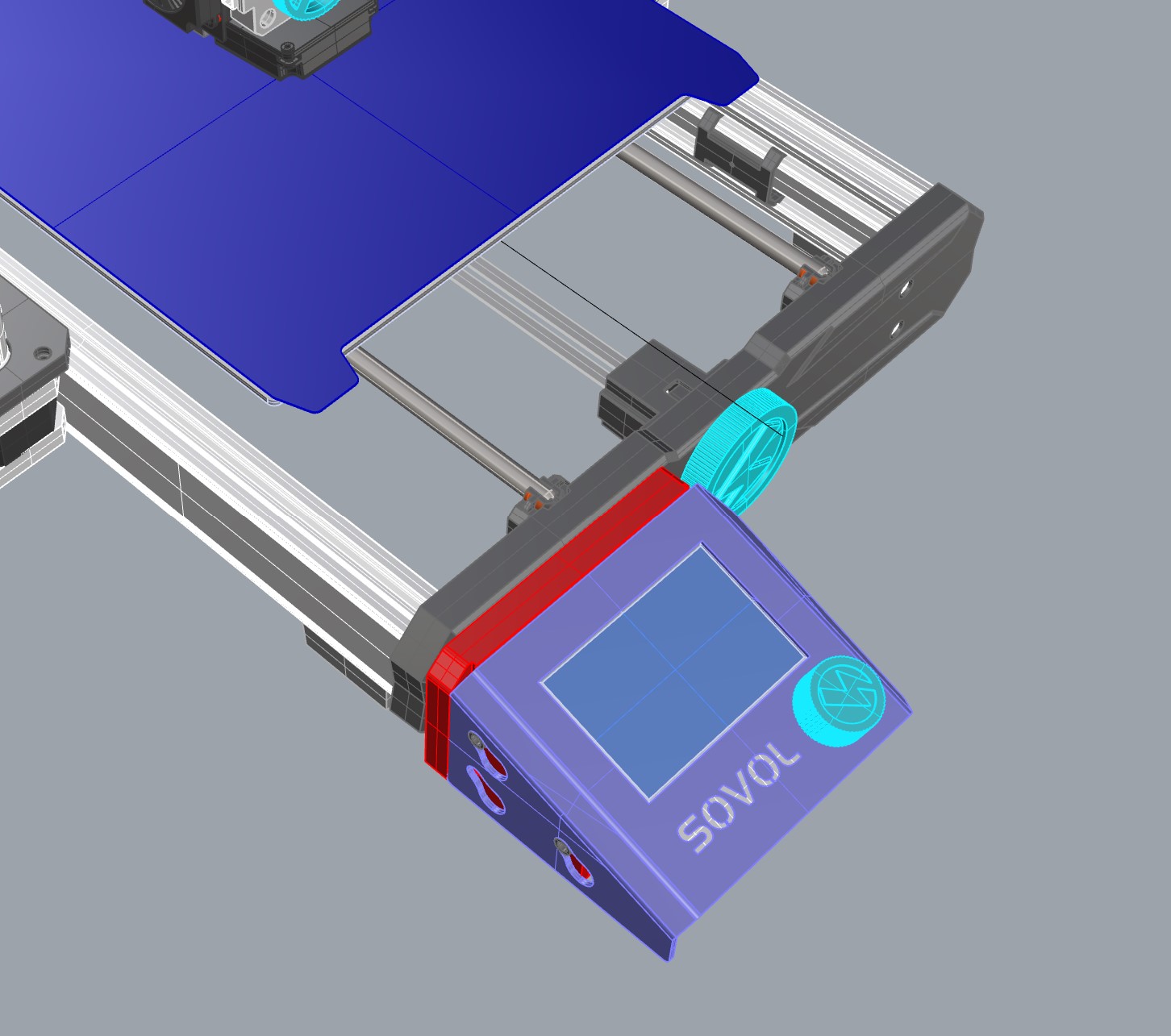 Sovol SV06 - Move Display Panel to Front