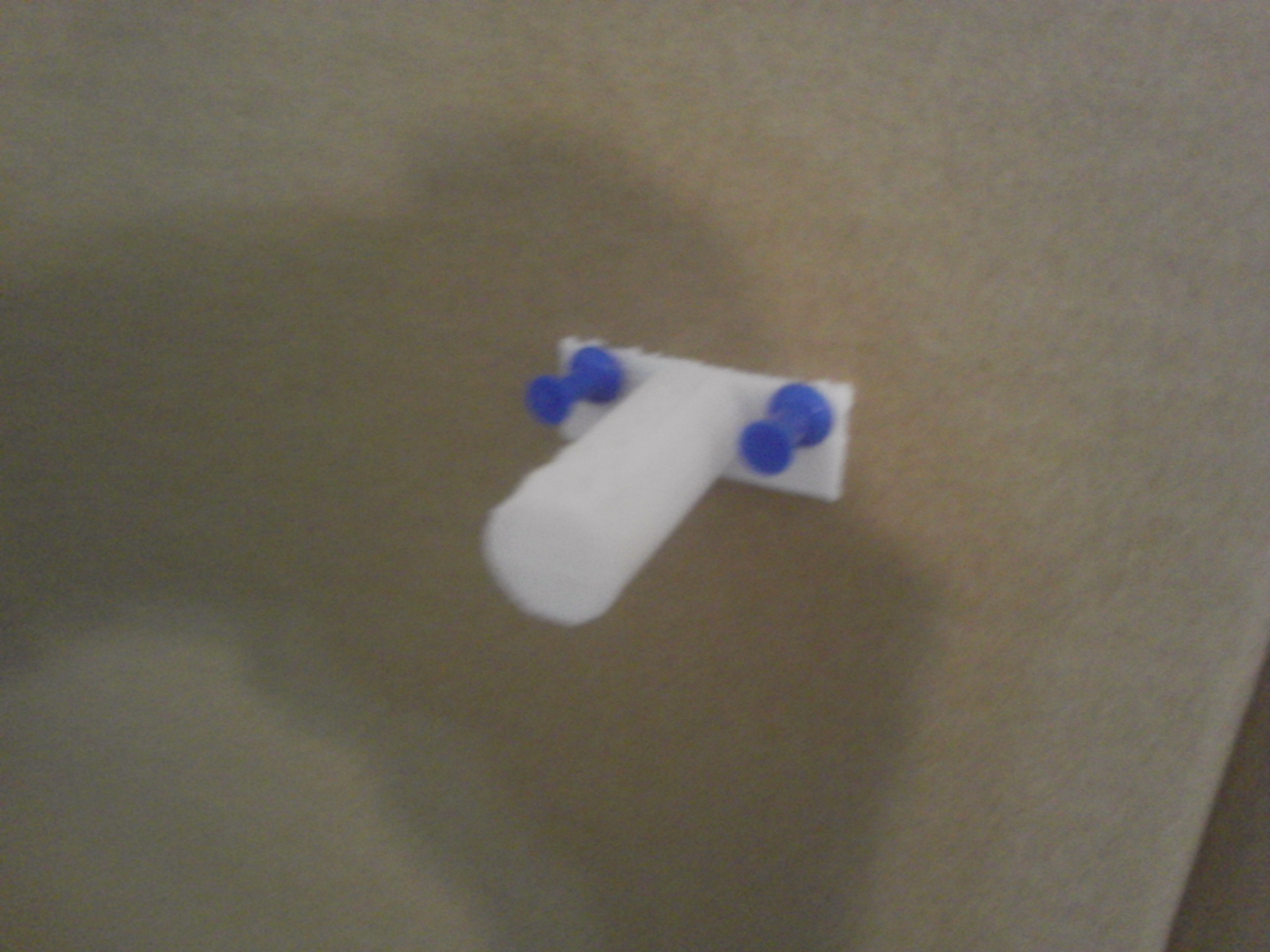 wall mountable tape holder by thearduinoguy Download free STL model