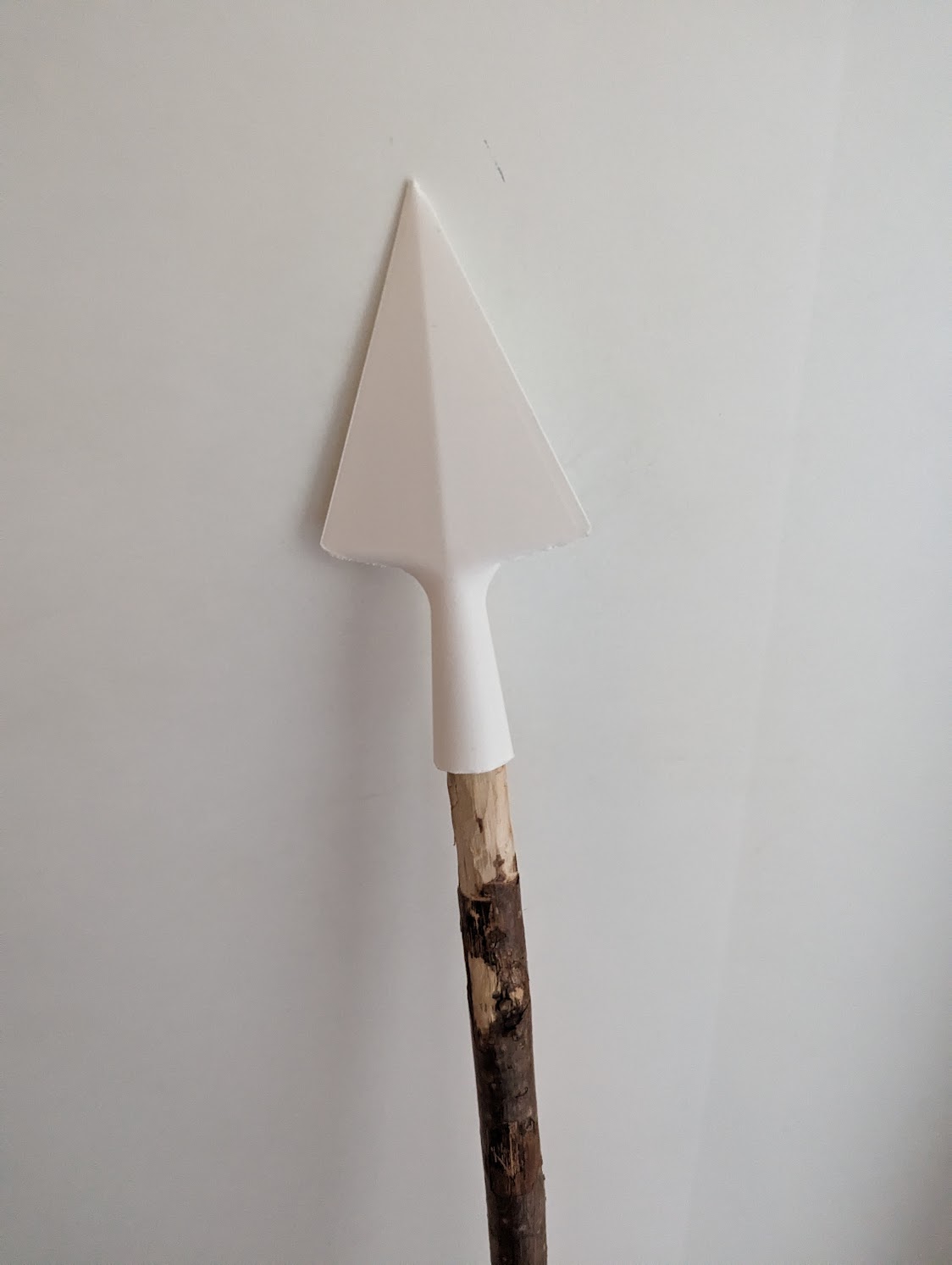 Spearhead for a wood stick