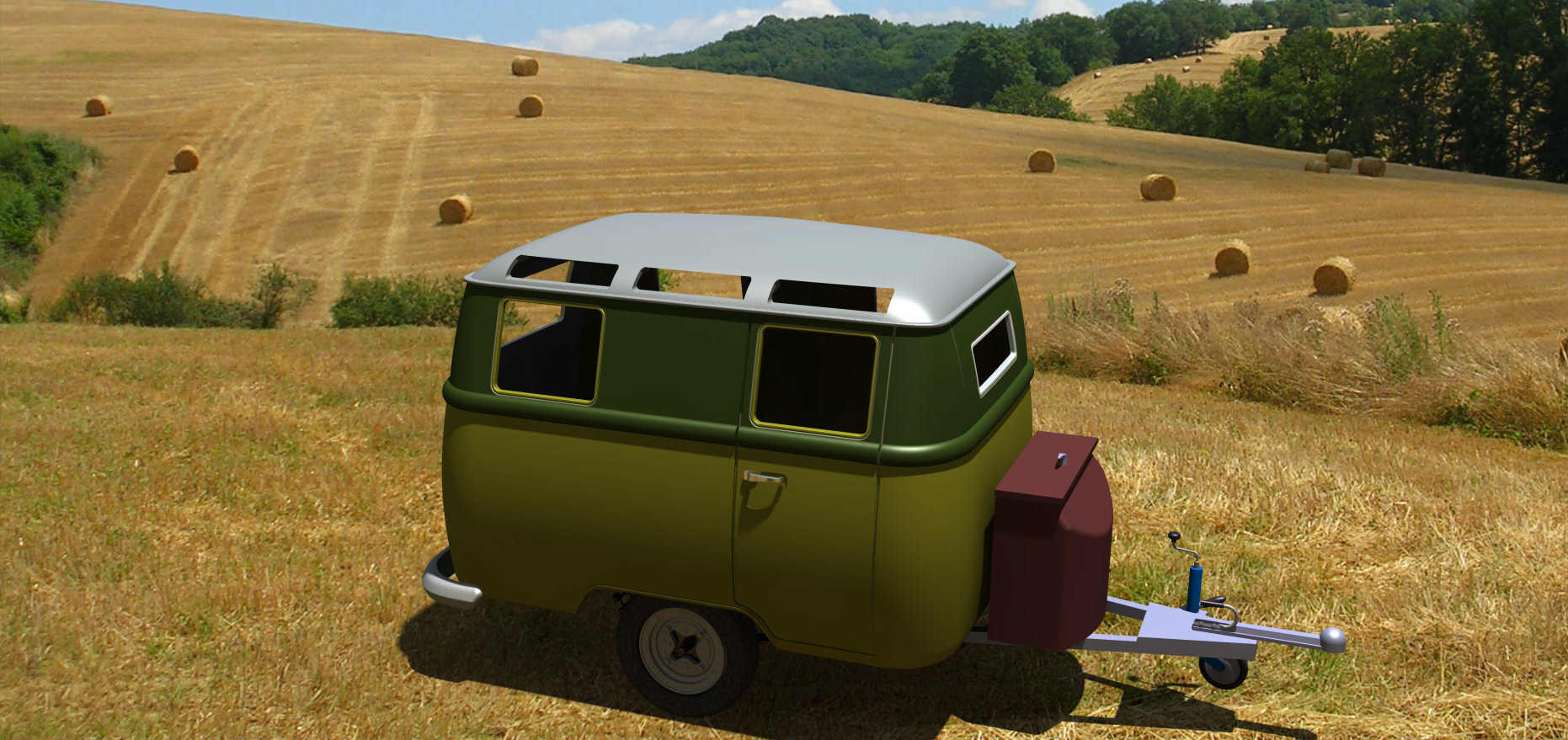 VW T2 SAMBA ROOF