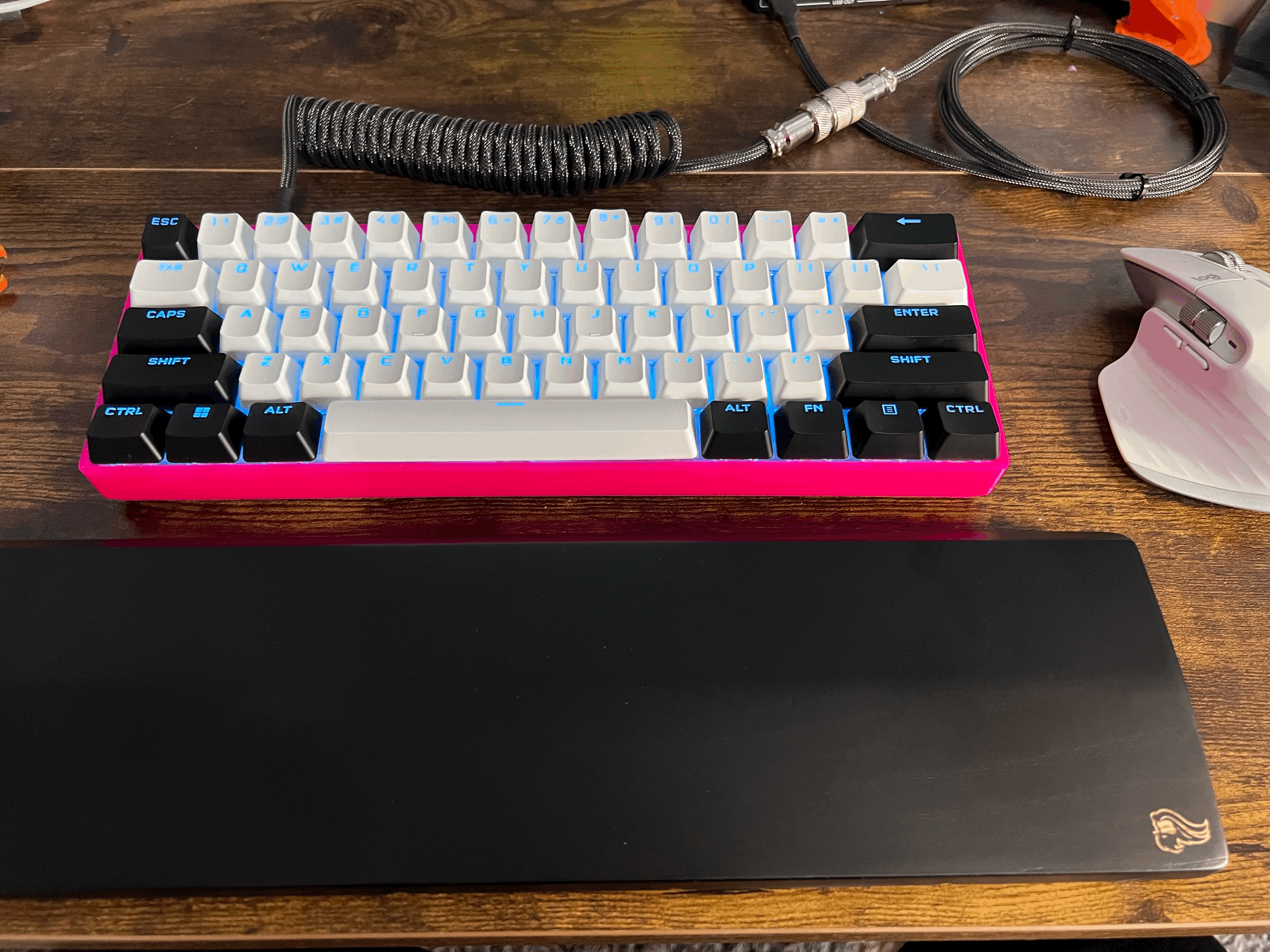 Miniatura 2 do modelo 3D RK61 Keyboard base