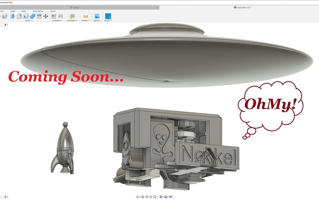 The Key Puzzle Box by LeisureLuke Download free STL model