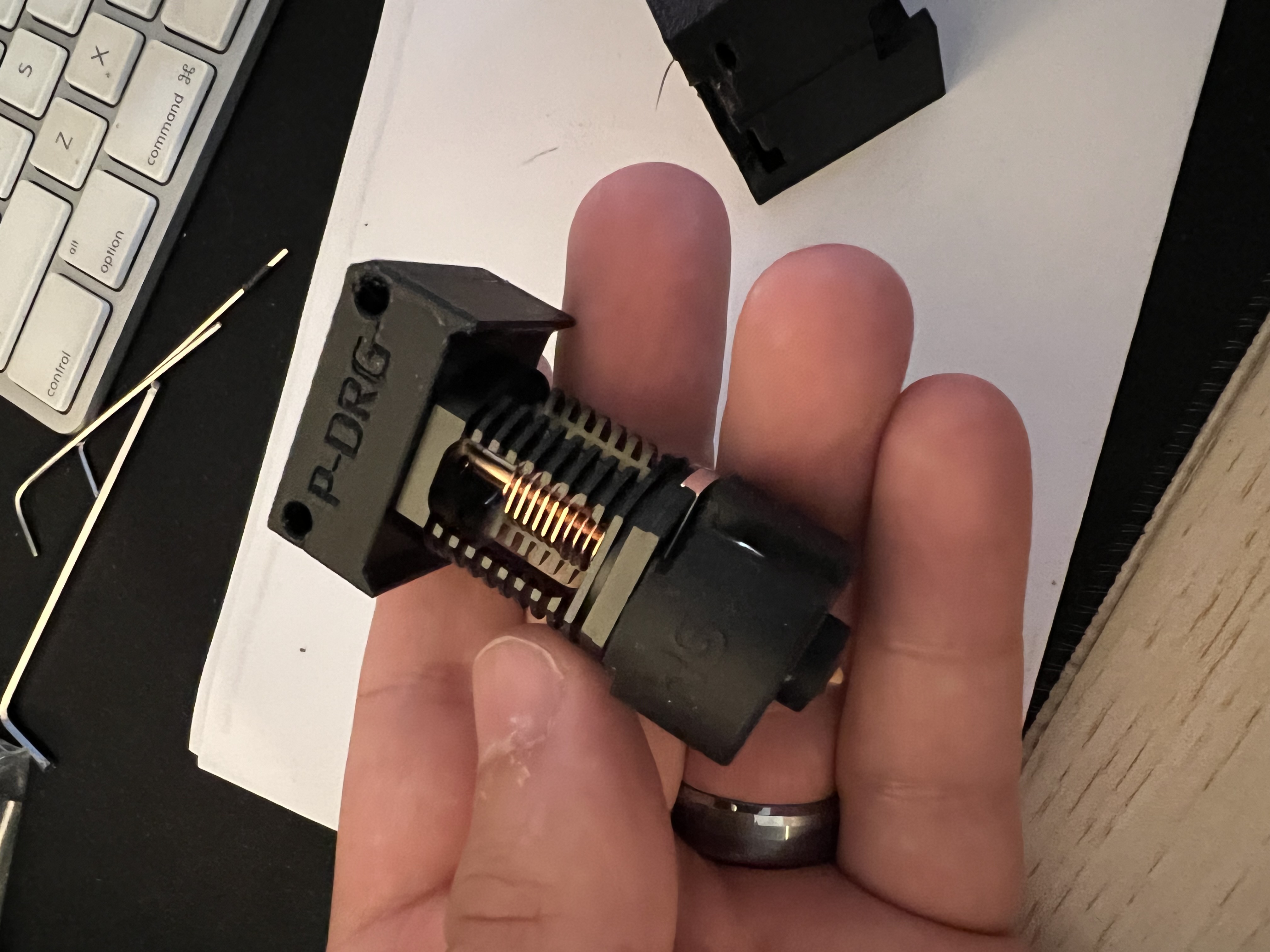Mini Stealthburner Orbiter Switchwire mount (CRtouch) por TinkerMAN ...