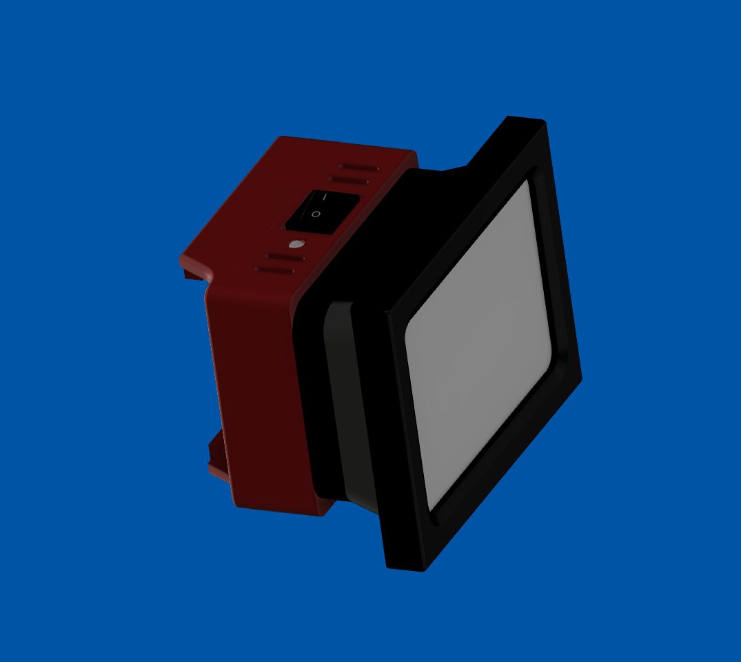 Red Work Light Mod by Wiseone Download free STL model