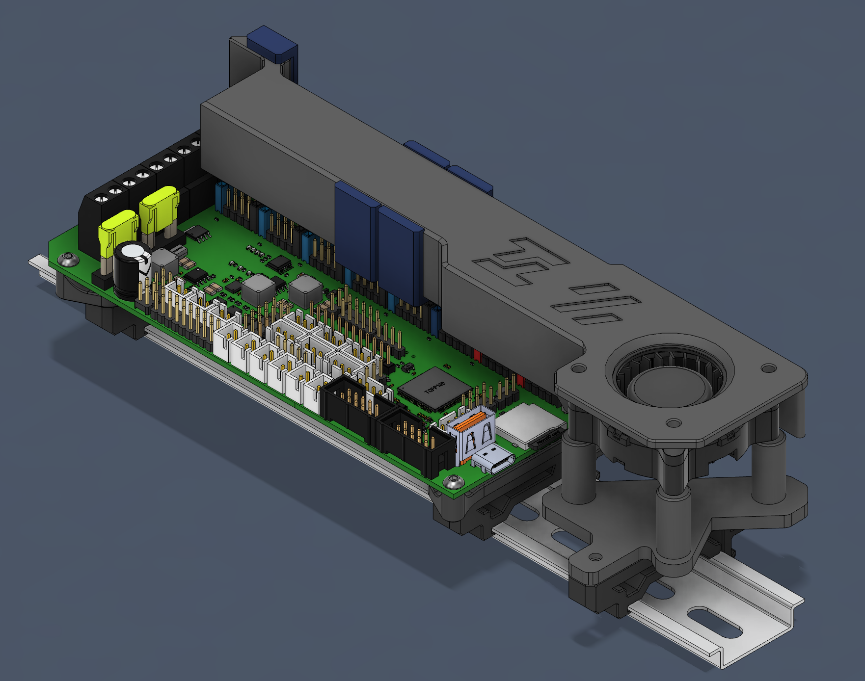 Fysetc Spider Stepper Driver Cooling